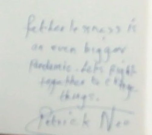 Chronicles of a Fatherless Son (Signed and inscribed by the author Patrick Neo Mabiletsa)