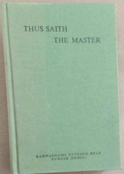 Thus Saith The Master
