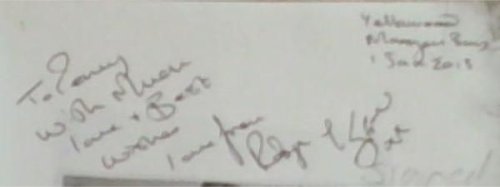 I(s)land Between the Desert and the Deep Blue Sea (Signed and inscribed by the Author Robyn Rohm)