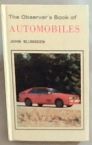 The Observer's Book of Automobiles 1981 (Observers Pocket Book 21)