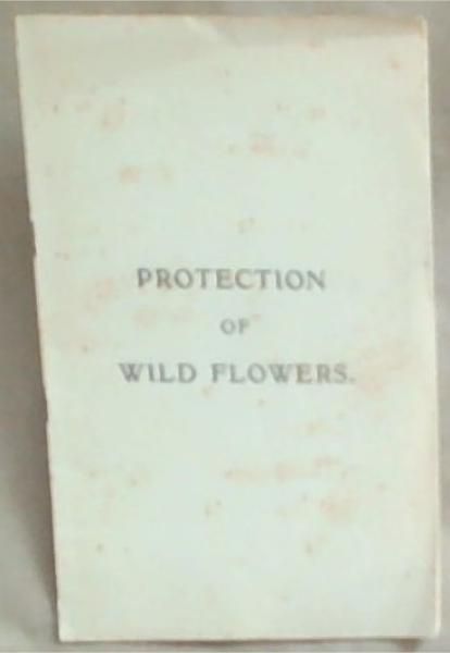 Protection Of Wild Flowers