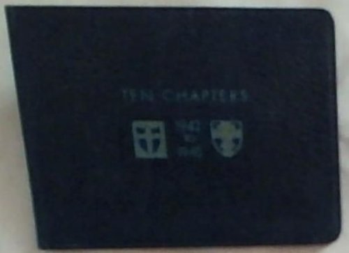 Ten Chapters: This little Book is a Short and Personal Record of My Activities in outline From August 1942 to May 1945