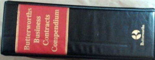 Butterworths Business Contracts Compendium: Service Issue - 4 March 1998