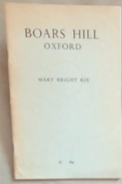 Image for Boars Hills Oxford Boars Hills Oxford