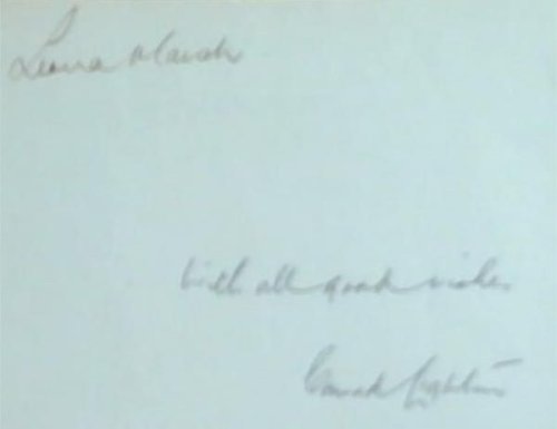 Arthur Elliott: A Memoir Of The Man And The Story Of His Photographic Collection (Signed and Inscribed by the author Conrad Lighton)