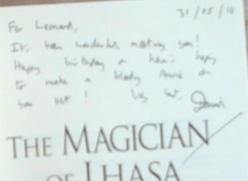 The Magician Of Lhasa: A Novice Monk. A Quantum Scientist. An Ancient Secret (Signed And Inscribed By The Author David Michie)