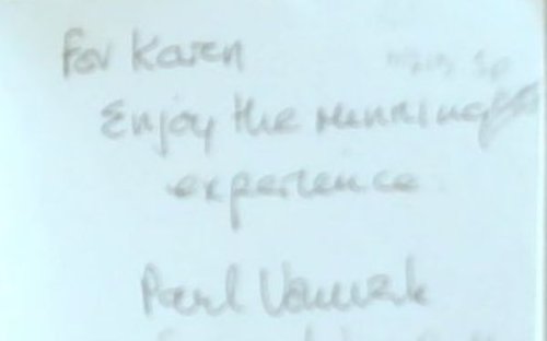 Mystical Miles: Running, living, Beaming (Signed and inscribe by the author Paul Vorwerk)