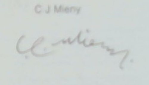 Leipoldt en Marais: Onwaarskynlike vriende (Signed by the author C.J. Mieny)