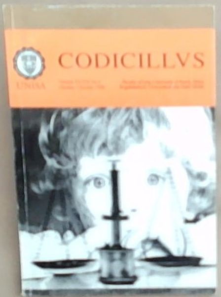Codicillvs: Faculty Of Law University Of South Africa / regsfaknulteit Universiteit van Suid-Afrika Volume XXXIX No. 2 October/Oktober 1998