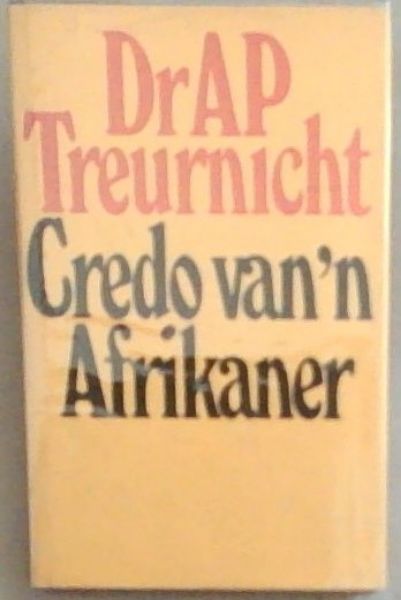 Credo Van 'n Afrikaner