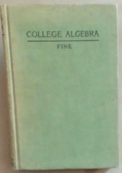 A College Algebra