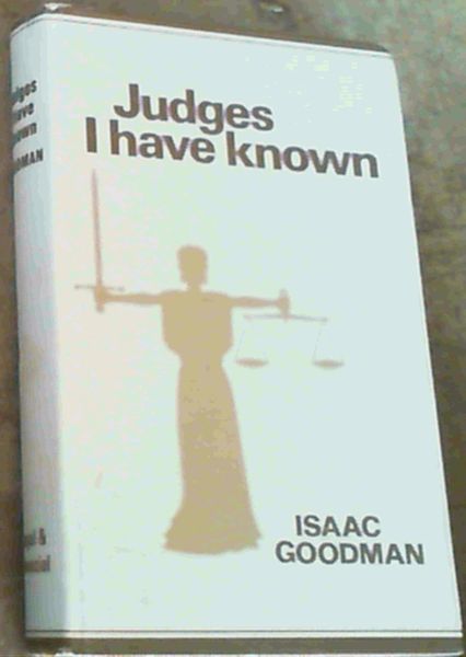 Judges I Have Known