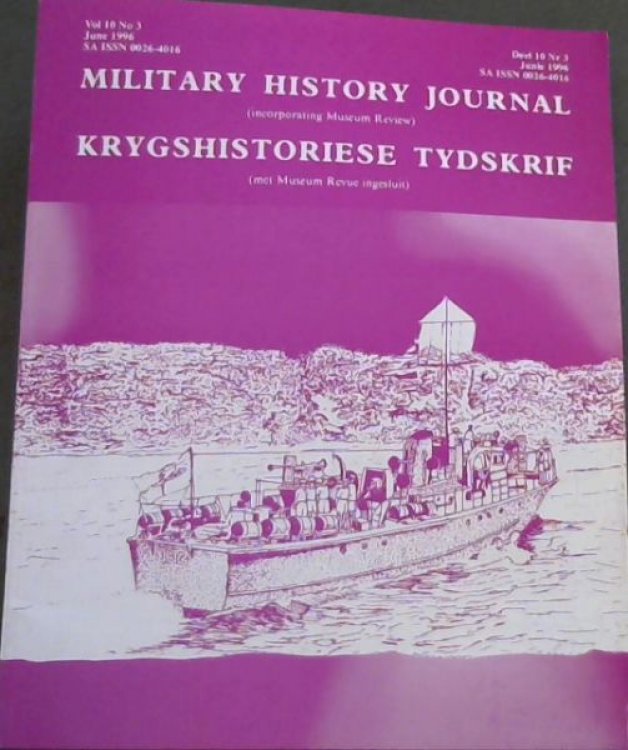Image for Military History Journal / Krygshistoriese Tydskrif. Volume 10, No. 3, June 1996 Military History Journal / Krygshistoriese Tydskrif. Volume 10, No. 3, June 1996