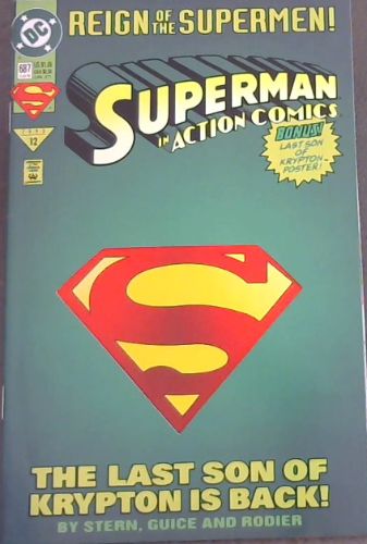 Reign of the Supermen : Superman in Action Comics : No. 12, June 1993