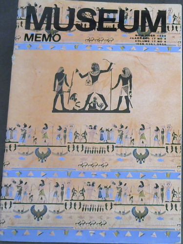 Museum Memo. November 1989. Volume 17, No. 4