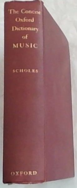 The Concise Oxford Dictionary of Music