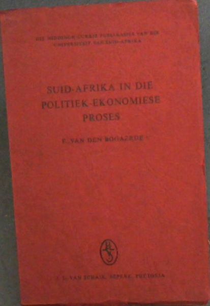 Suid-Afrika in die Politiek-Ekonomiese Proses