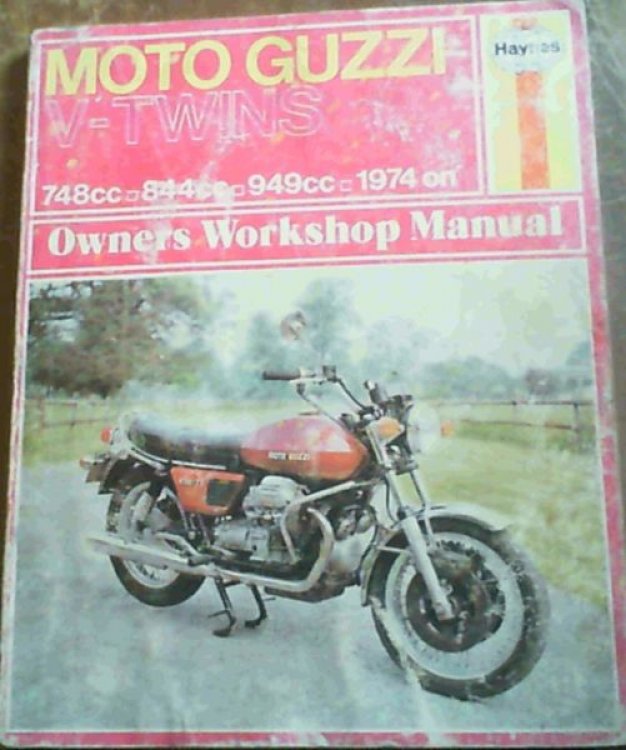 Moto Guzzi 750, 850 and 1000V.twins Owners Workshop Manual