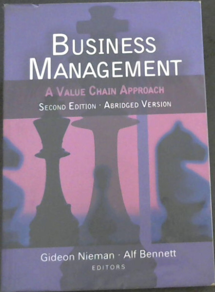 Business Management - A Value Chain Approach