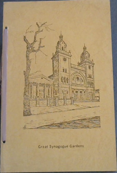 Order of Service for the Installation of Rabbi Louis Walter Herring and Cantor David Ullmann - Wednesday July 26th 1978 / 21st day of Tamuz 5738 - Cape Town Hebrew Congregation Great Synagogue