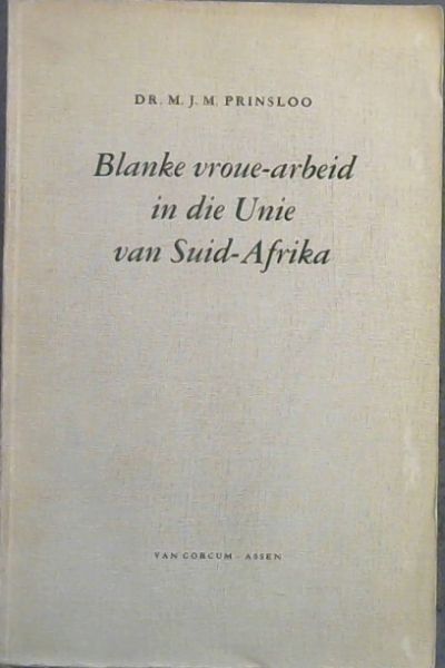 Blanke vroue-arbeid in die Unie van Suid-Afrika