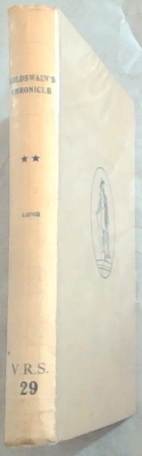The Chronicle of Jeremiah Goldswain , Albany Settler of 1820. 2 Volumes