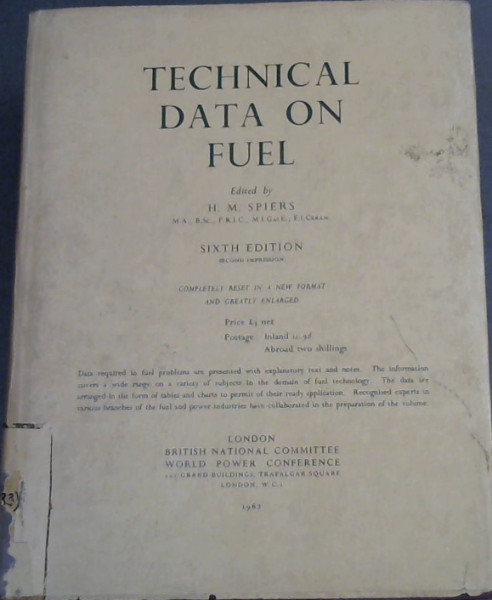 Technical Data on Fuel