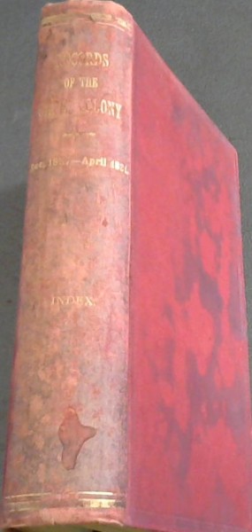 Records of the Cape Colony, Dec. 1827 to April 1831. Volume 35