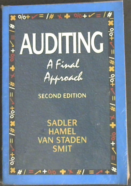 Auditing: A Final Approach