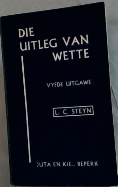 Die uitleg van wette
