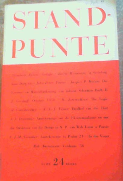 Standpunte : Nuwe Reeks NR. 24