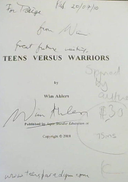 Teens Versus Warriors 