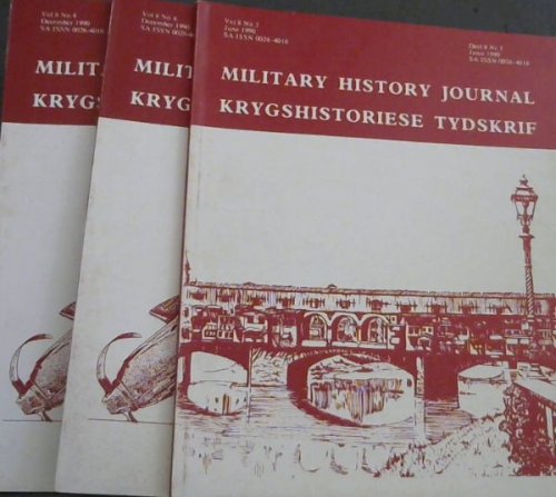 Image for Military History Journal / Krygshistoriese Tydskrif. Volume 8 No. 3 & 4. June & December 1990. 2 volumes Military History Journal / Krygshistoriese Tydskrif. Volume 8 No. 3 & 4. June & December 1990. 2 volumes