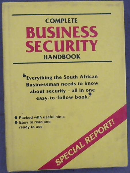 The Business Security Handbook
