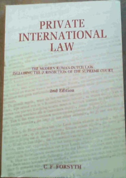 Private International Law