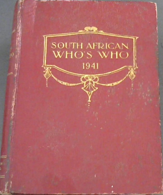 South African Who's Who 1941