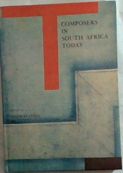 Composers in South Africa today