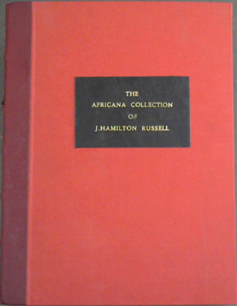 The Africana Collection of J. Hamilton Russell