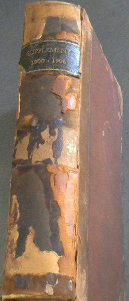 Statutes of Natal - Being a Supplement to Volumes 1,2 and 3 of the Compilation of Statutes at the Colony of Natal from the year 1845 to 1900, inclusive, commonly known as Hitchins Statutes