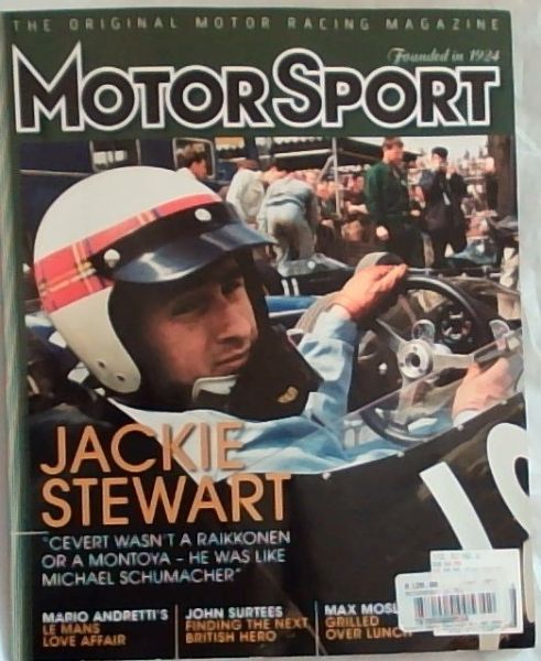 MotorSport: Jackie Stewart Vol.LXXXII No.6
