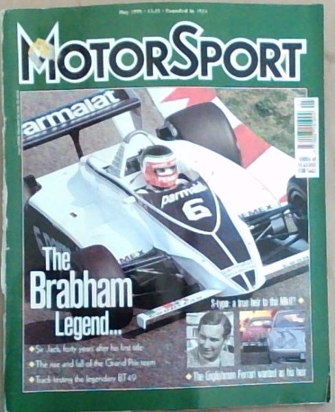 MotorSport: The Brabham Legend; May 1999 Vol.LXXV No.5
