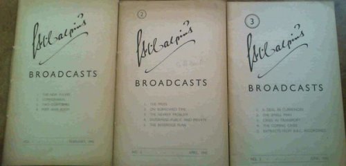 G.H. Calpin's Broadcasts. (3 issues)