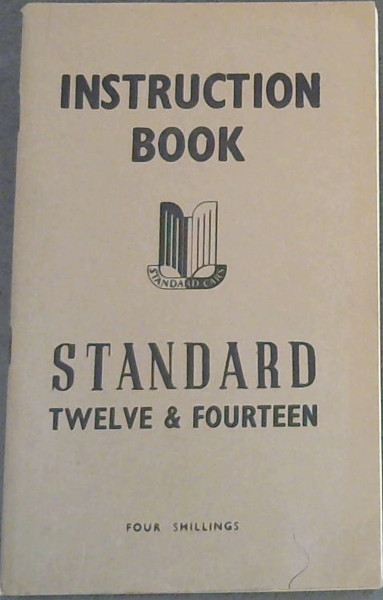 Instruction Book : Standard Car - 1947, 