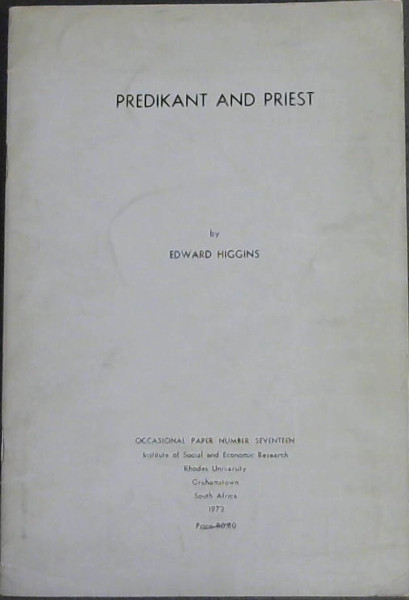 Image for Predikant and Priest Predikant and Priest