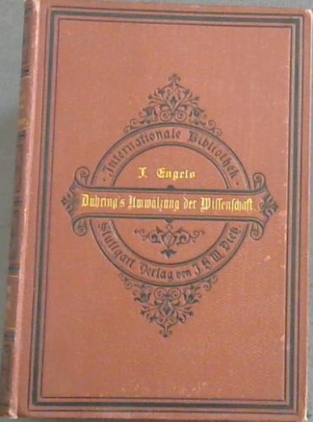 Herrn Eugen Duhring's Umwalzung der Wissenschaft