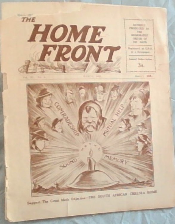 The Home Front. Vol. 3 No. 8. March 1931
