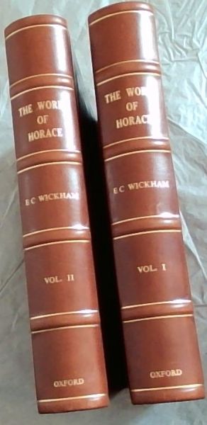 The Works of Horace [Quinti Horati Flacci opera omnia] volume 1 & 2