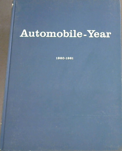 Automobile -Year 1960 - 1961