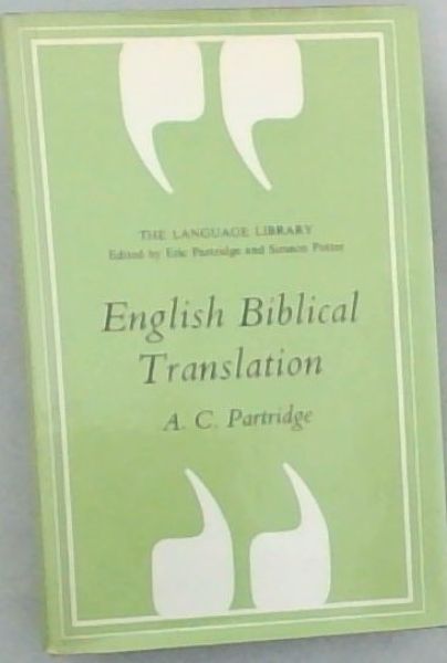 English Biblical translation (The Language library)