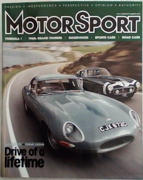 MotorSport: Jaguar E-Type VS Ferrari 250SWB; Niki Lauda, Mercedes W165 September 2011 Vol.87 No.9